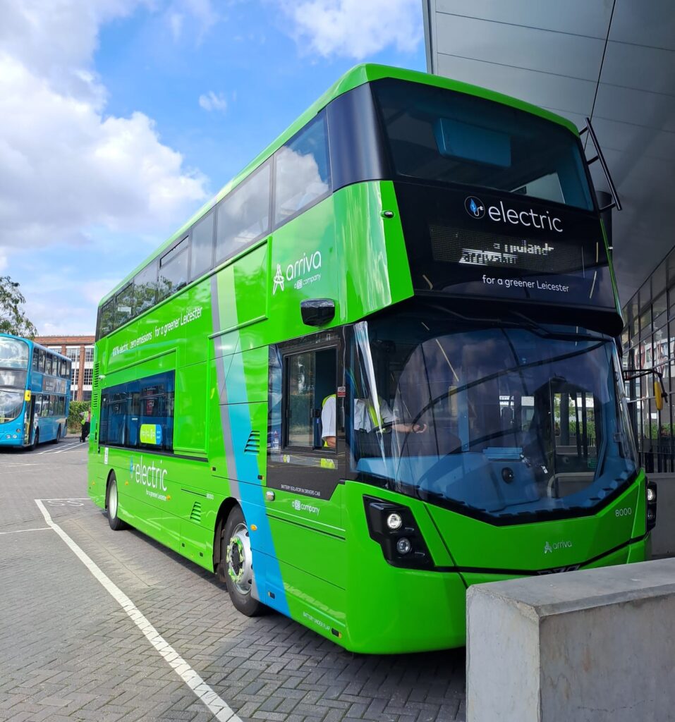 Wrightbus’s first ever double-deck electric ‘low bridge’ bus