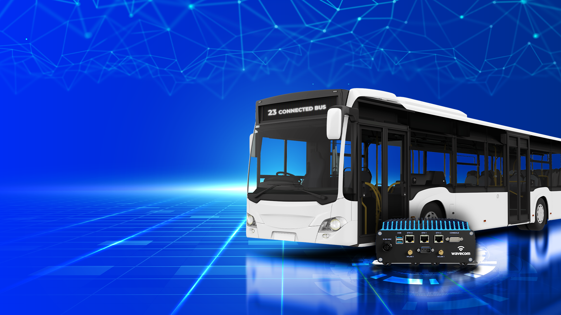 Connected Bus By Wavecom