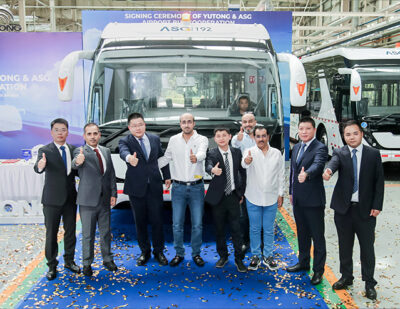 87 Yutong Apron Buses Exported to Saudi Arabia