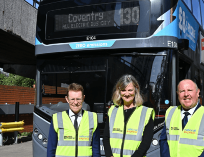 130 Double-Decker Electric Buses Now Operational in Coventry