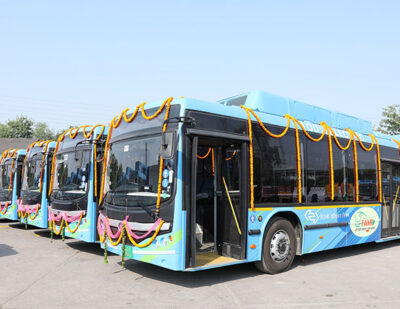Tata Motors Delivers 400 Starbus Electric Buses to Delhi
