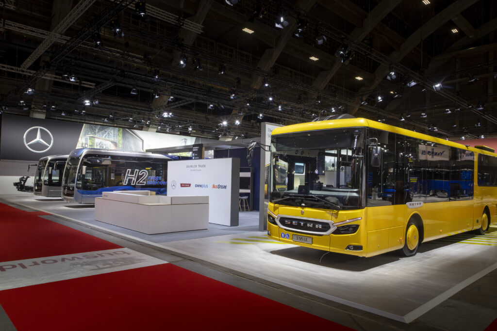 Daimler Buses at Busworld Europe