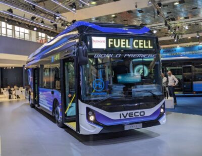 IVECO Bus Launches E-WAY H2 Electric Bus at Busworld