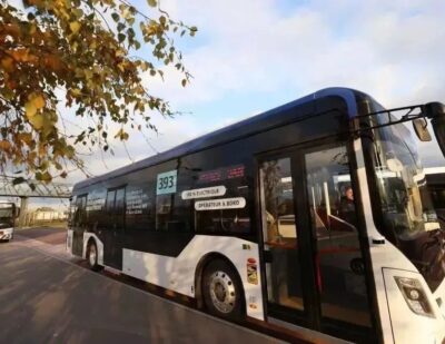 France’s First Autonomous Bus Starts Trial in Val-de-Marne