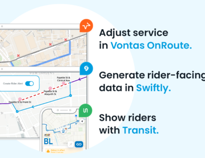 New Integration Connects Vontas, Swiftly, and Transit