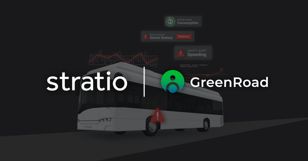 GreenRoad and Stratio Partner to Solve Public Transport Challenges