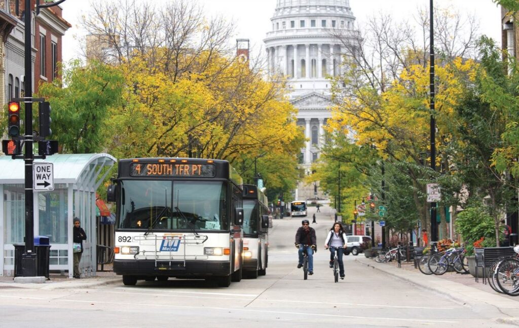 The pledge aims to improve transport quality in Madison, WI