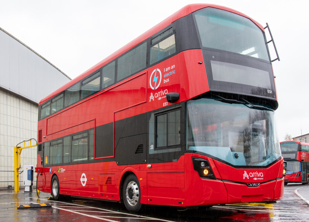 The new electric buses will enter service on Route 279 in London