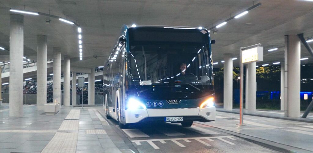 VDL Bus & Coach deployed one of the new generation Citea demo vehicles for this test