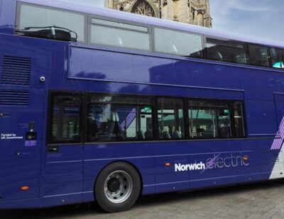 First Bus Launches Wrightbus Electric Buses in Norwich