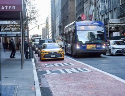 NYC Transit Leadership Joined NYPD’s Bus Lane Enforcement Task Force