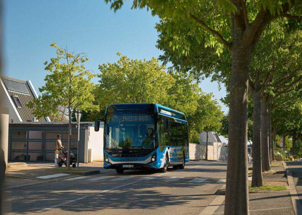 The IVECO BUS E-WAY battery electric vehicle