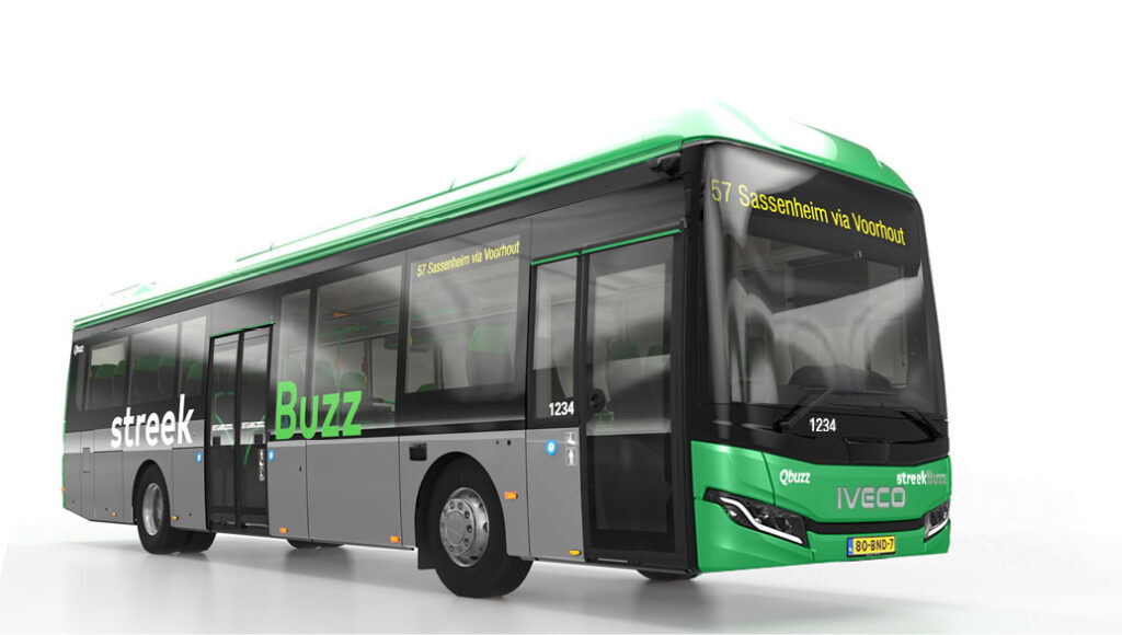 IVECO BUS has won a significant tender to supply 140 electric buses to QBUZZ, the public transport operator in the Zuid-Holland Noord concession area