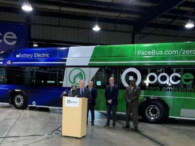 US: Pace Unveils New GILLIG Battery-Electric Bus | Bus-News