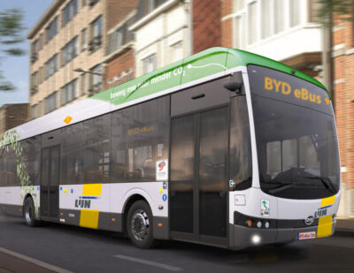 Belgium: De Lijn Orders 92 Electric Buses from BYD Europe