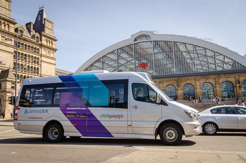 Arriva's demand responsive transit service in the UK
