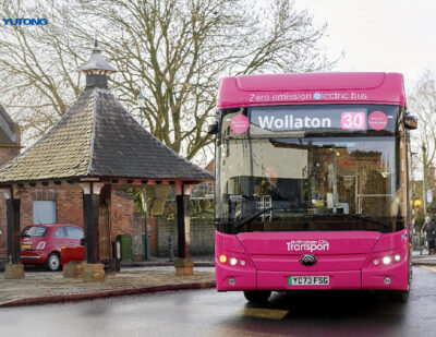 UK: Yutong E12 Electric Buses Deployed in Nottingham