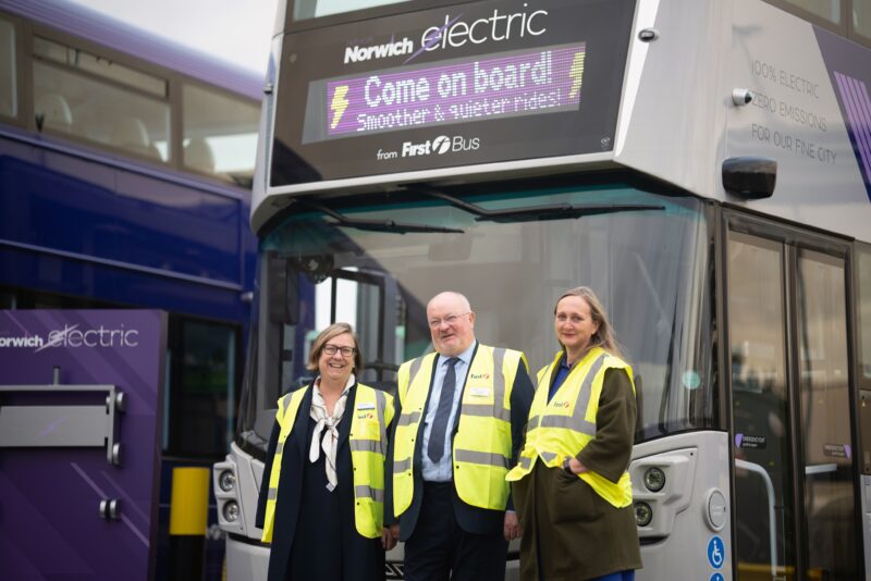 First Bus completes transformation of depot to all-electric fleet after investing in Wrightbus’s zero-emission vehicles