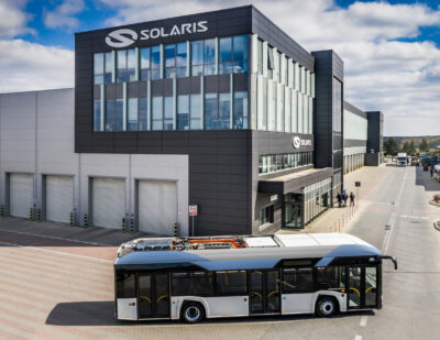 Île-de-France Mobilités Orders 22 Solaris Hydrogen Buses