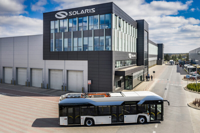 Solaris hydrogen buses for Île-de-France Mobilités