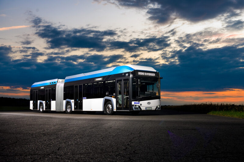 Solaris' Urbino 18 hydrogen bus