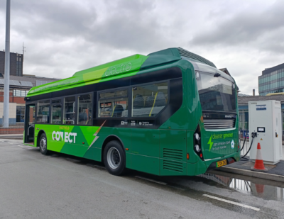 UK: Electric Bus Charging Infrastructure Installed at Sheffield Interchange