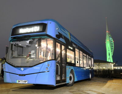 UK: Electric Buses Rolled Out in Portsmouth, Fareham and Gosport