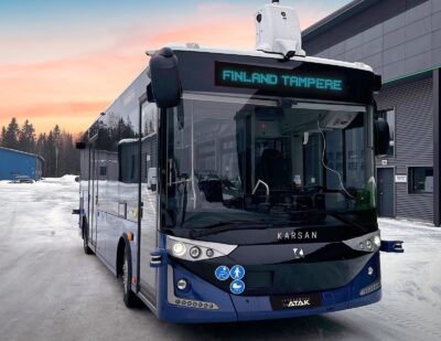 Karsan Launches Finland’s First Autonomous Electric Bus