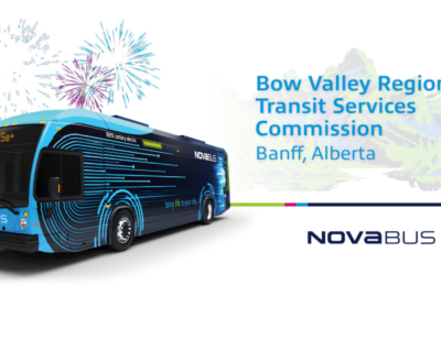 Canada: Nova Bus Delivers 3 LFSe+ Electric Buses to Banff