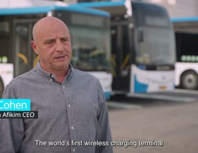 Watch the World’s First Commercial Wireless Charging Terminal for Buses by Electreon