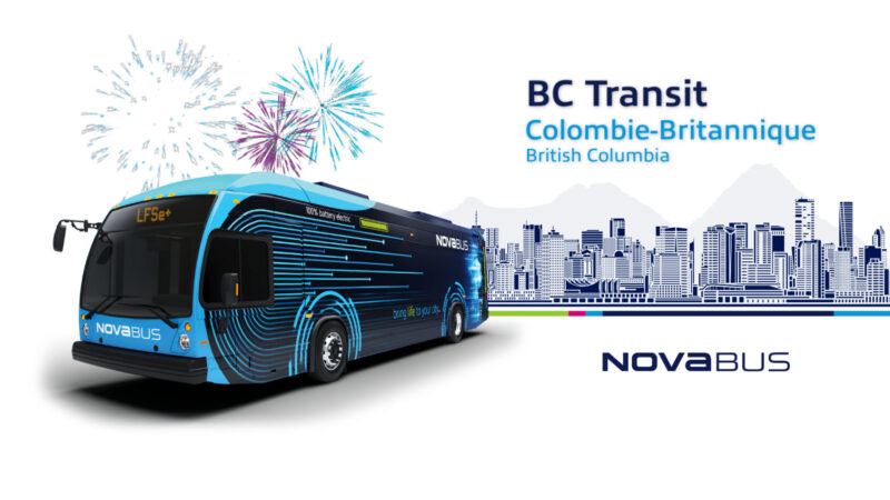 Nova Bus will supply 33 LFSe+ 40-foot battery electric buses