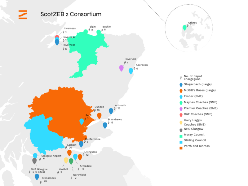 Zenobē amplifies £41.7m of funding to expand electrification of buses in Scotland