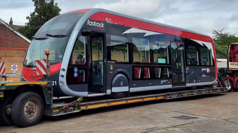 Kent County Council (KCC) has received the first of the zero-emission electric buses set to replace the existing diesel-powered vehicles on the Fastrack network