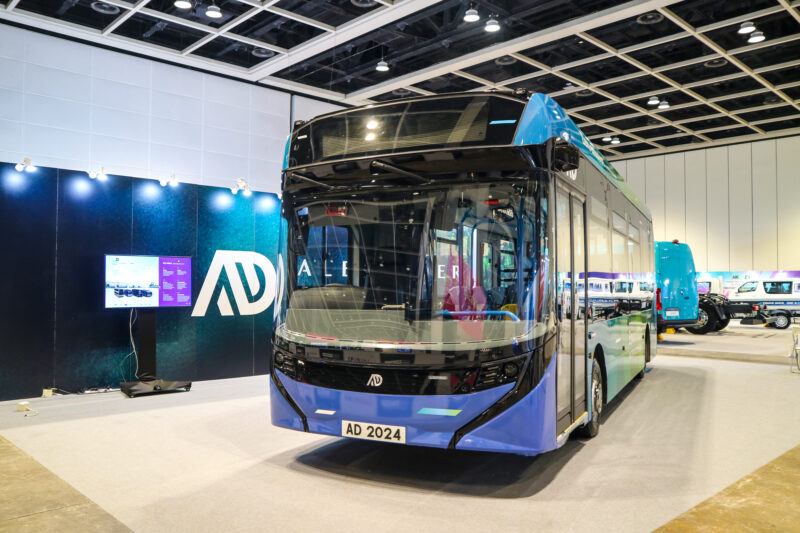 The Enviro100EV small zero-emission bus