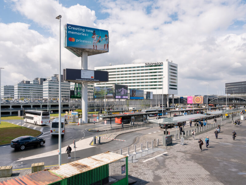 Schiphol's renovated bus station