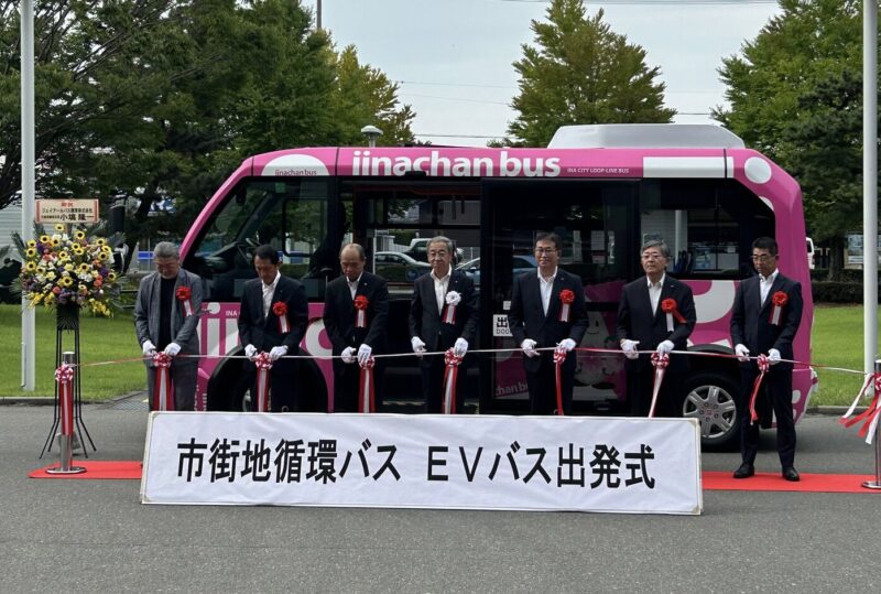 Delivery of the e-JEST electric minibus