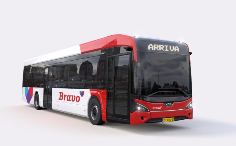 Arriva has placed an order for 157 new electric buses from VDL Bus & Coach