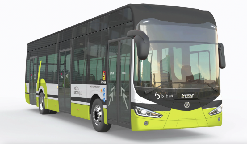 Electric buses for the Bibus network in Brest Métropole