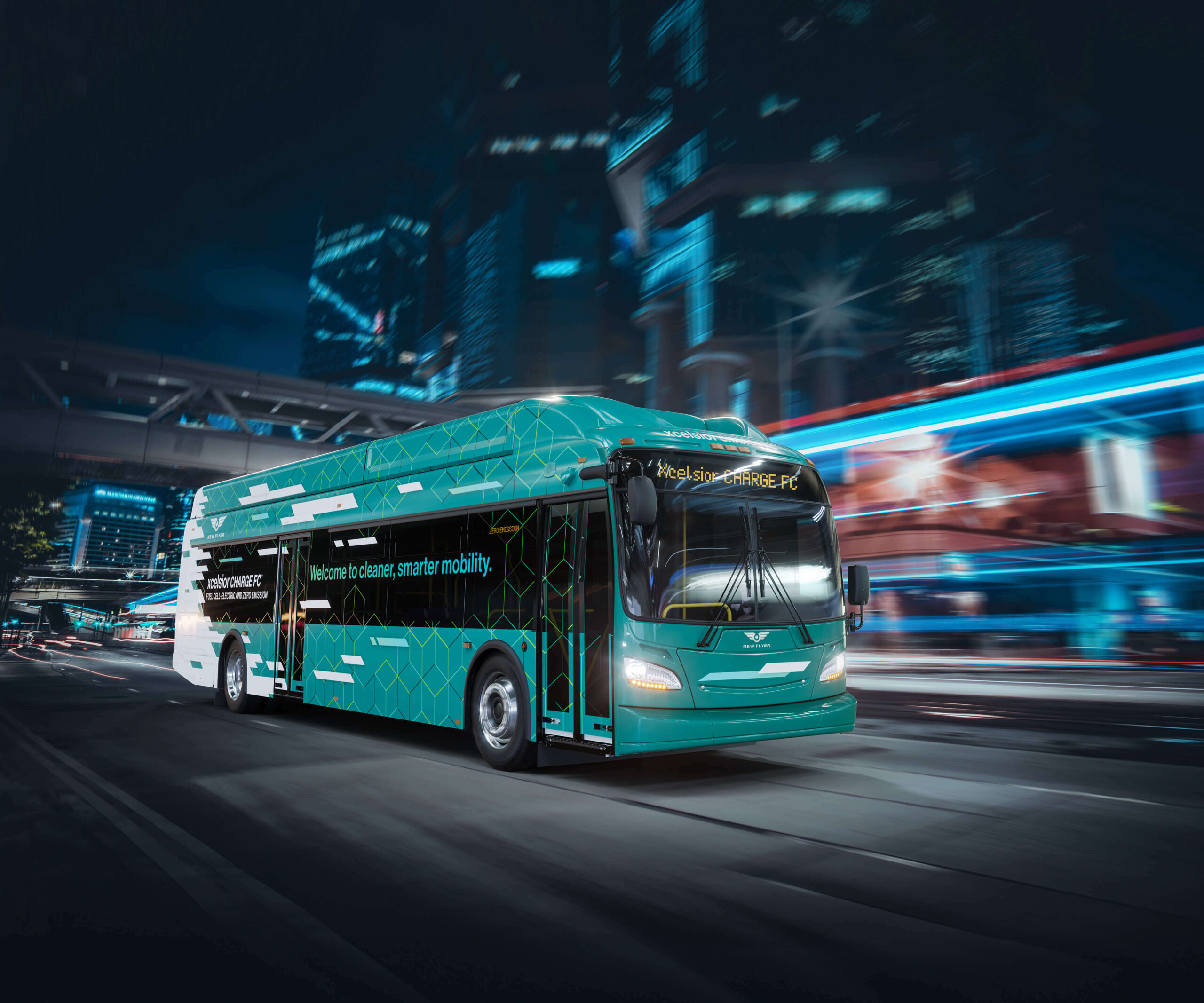 Hexagon Purus to Provide Hydrogen Storage Cylinders for New Flyer's Advanced Fuel Cell-Electric Buses