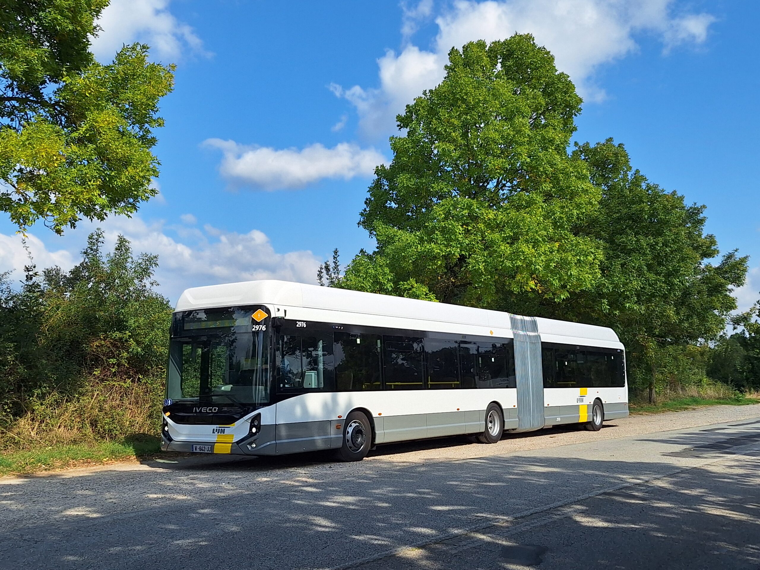 The Iveco articulated electric bus