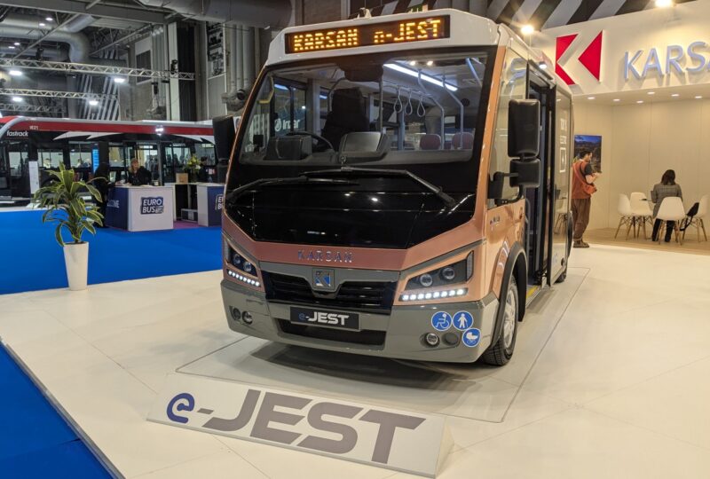 Karsan's e-JEST electric minibus