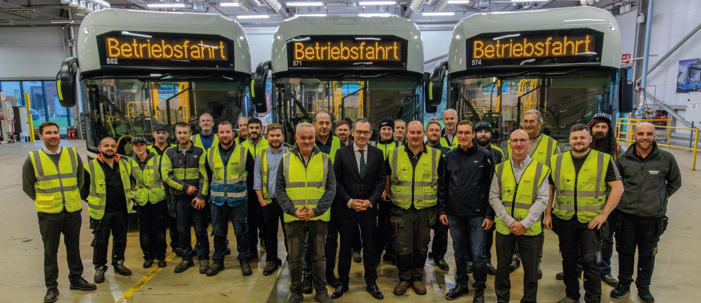 Wrightbus Expands to Europe with First Hydrogen Bus Order in Germany