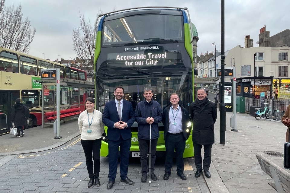 Local Transport Minister, Simon Lightwood, is encouraging transport operators nationwide to follow the lead of Brighton & Hove Buses