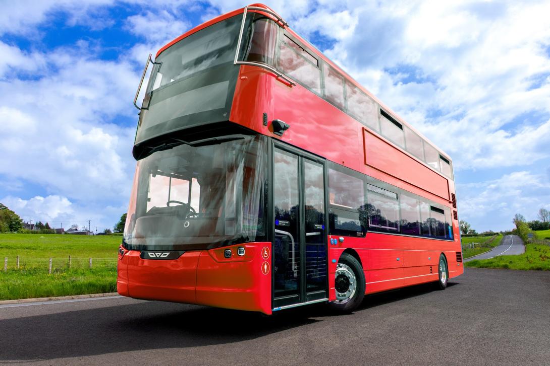 Double-decker electric buses for Plymouth, UK