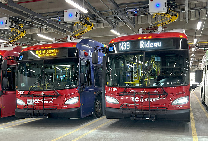 New electric buses set to enter service in Ottawa