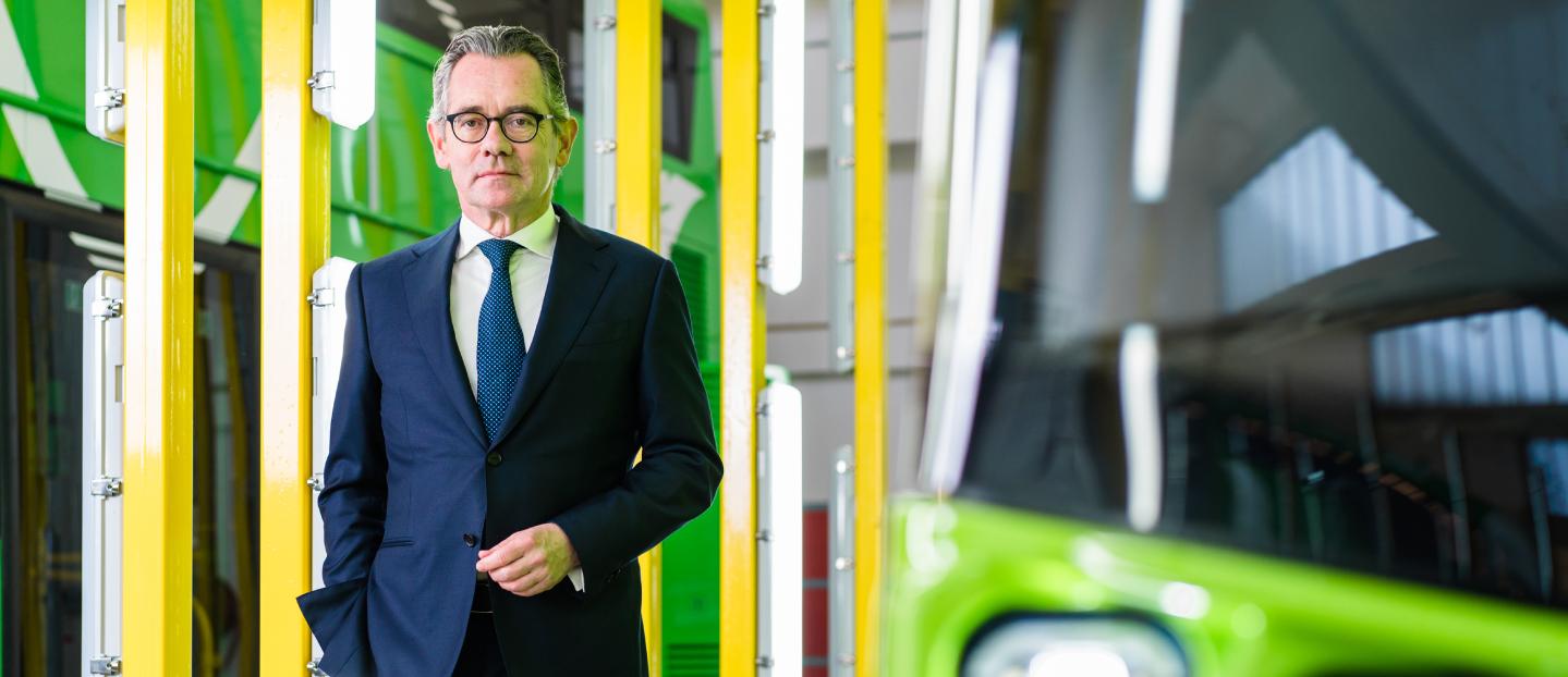 Wrightbus CEO Jean-Marc Gales