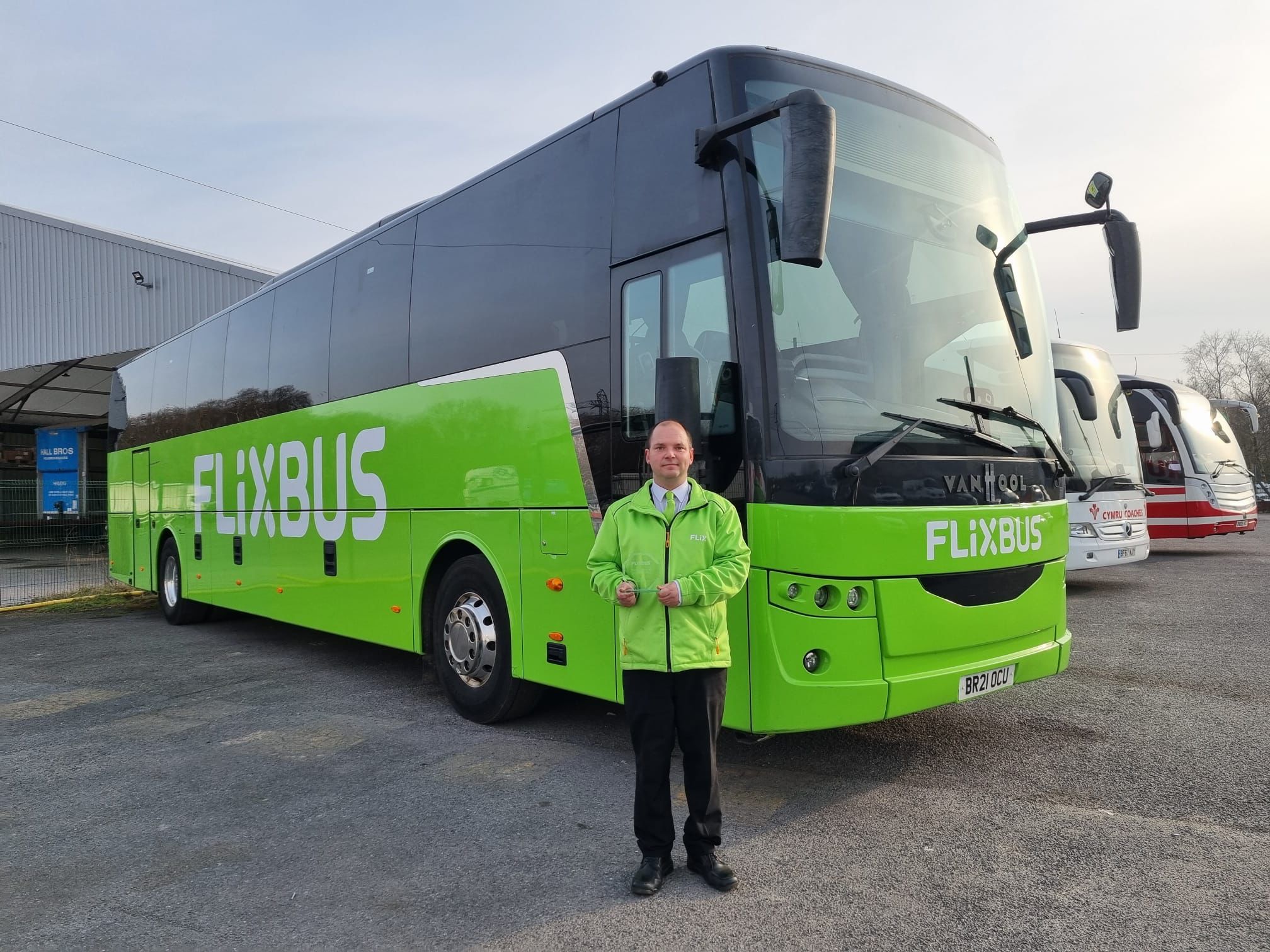 Alex Strawbridge, FlixBus Driver of the Year 2024 