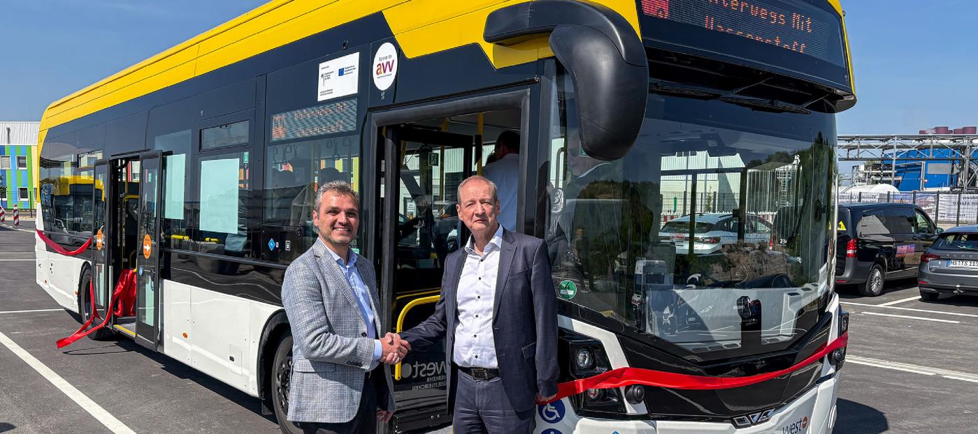 Wrightbus Delivers 12 Hydrogen Buses to WestVerkehr GmbH in Germany