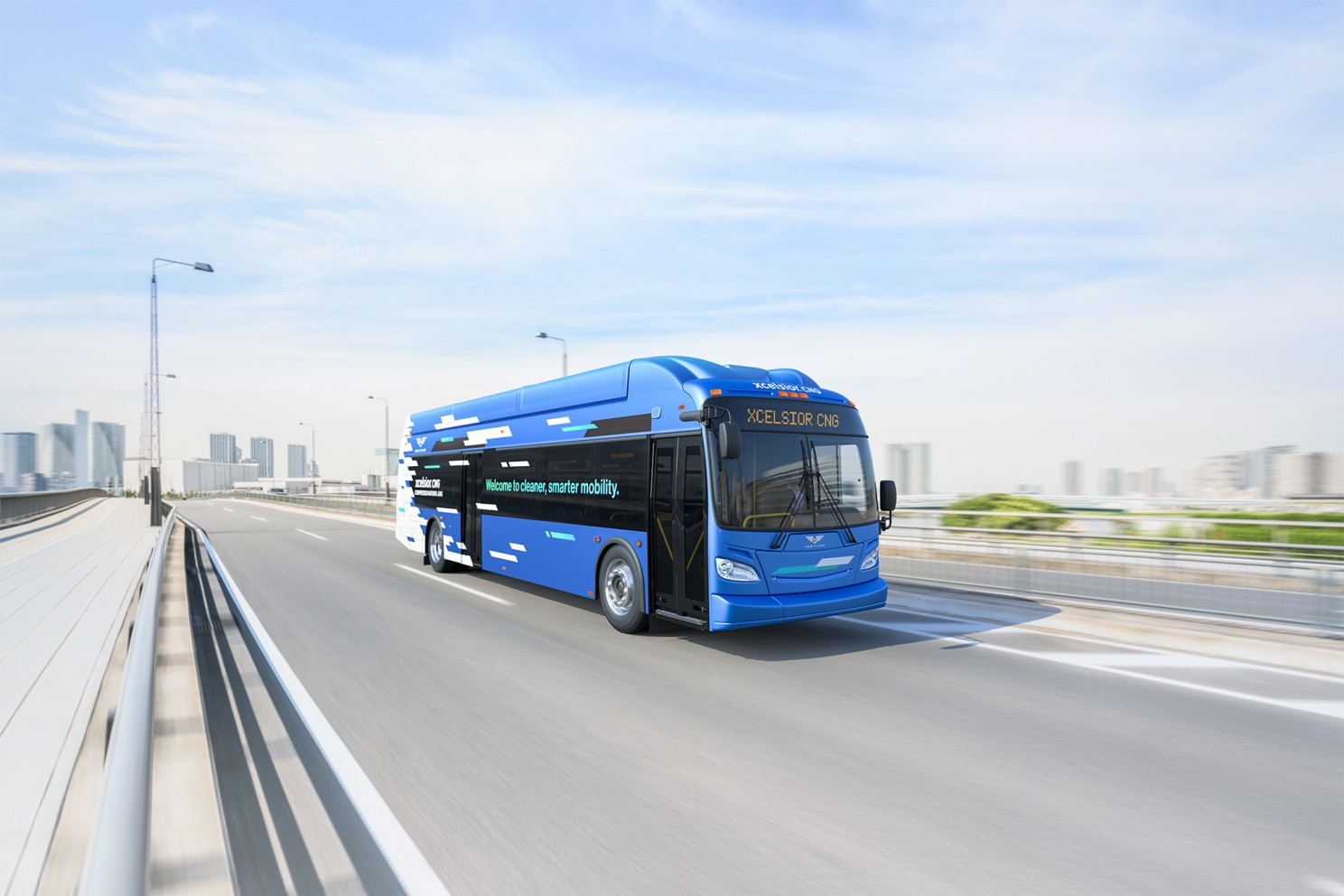 New Flyer Xcelsior CNG 40-foot transit bus