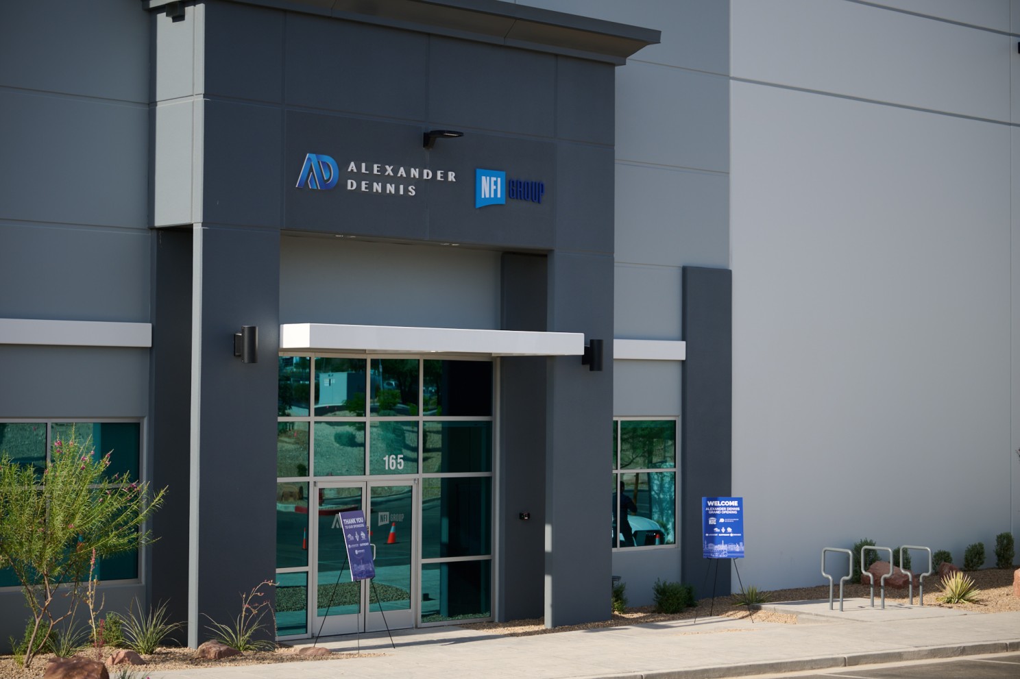 Alexander Dennis facility in Las Vegas, Nevada, U.S.